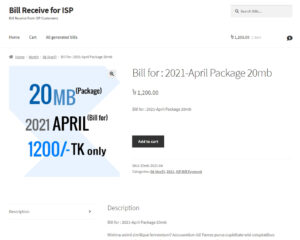 Bill payment Web Application